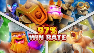 97% WIN RATE with Golem Nightwitch On MidLadder 🔥