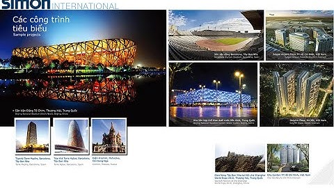 [Fullshop.vn] Thiết bị chiếu sáng SIMON - Tây Ban Nha