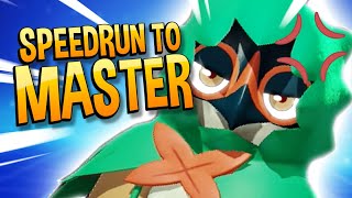 pokemon unite speedrun to master