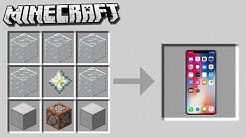 How to Craft an IPHONE in Minecraft!