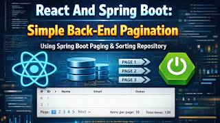 12 - React And Spring Boot: Simple Back-End Pagination using Spring Boot Paging & Sorting Repository