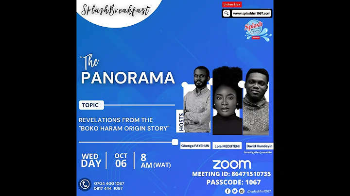 An Investigative Journalist, David Hundeyin @davidhundeyin makes revelations on Boko Haram Origin.