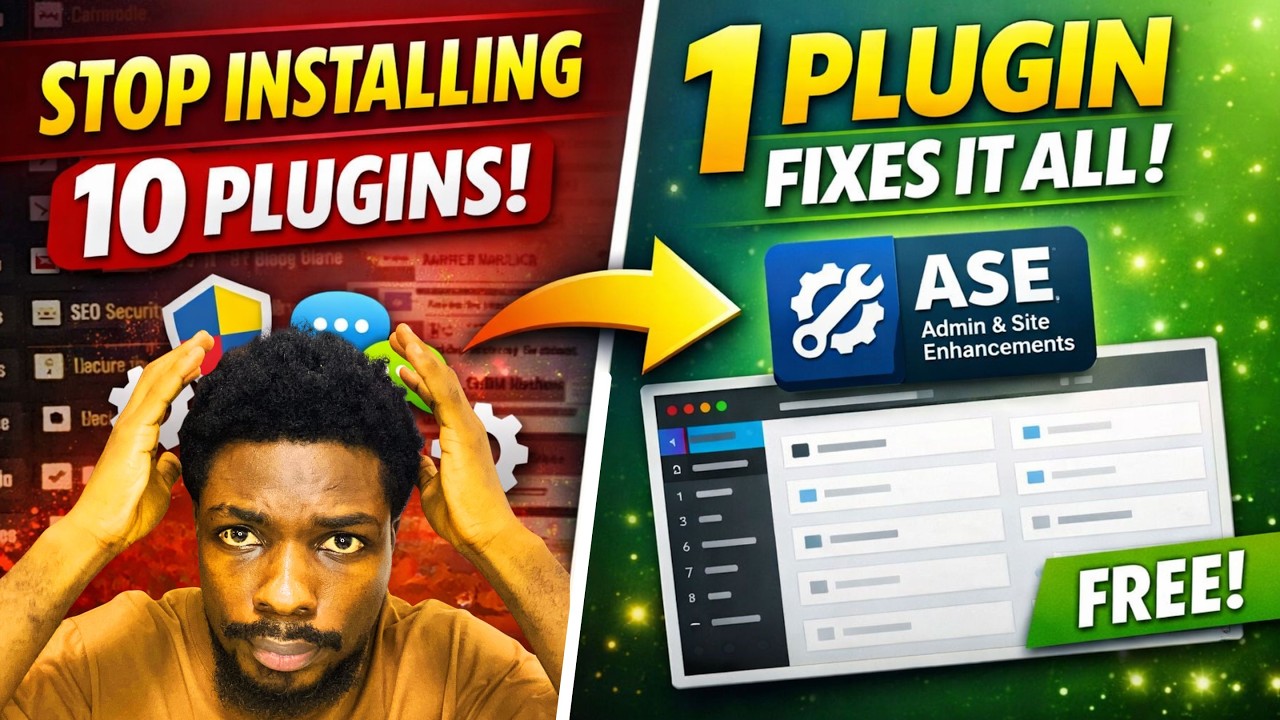 Stop Installing Too Many WordPress Plugins (Do This Instead) - YouTube