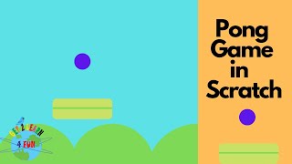 Pong ball game | Scratch | Coding of Pong ball game in Scratch screenshot 1