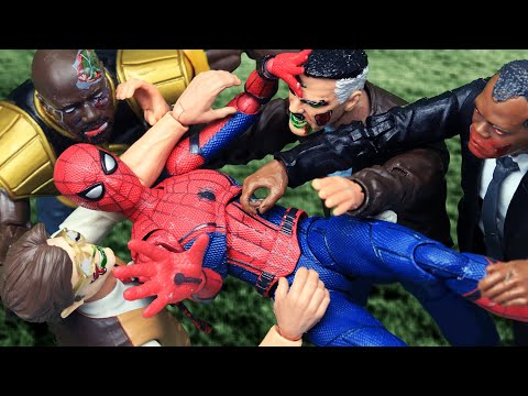 Spider man and The Rage of Undead Region | Figure Stop Motion