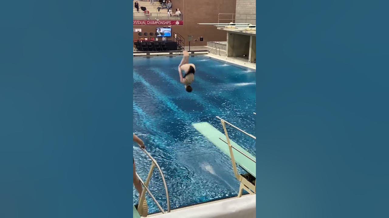 203C Back 1/2 Somersault Degree of Difficulty 2.0 Junior Olympics