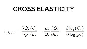 The Cross Elasticity of Demand | Microeconomics