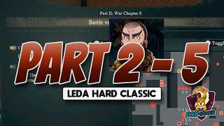 Part 2 Chapter 5 Gameplay Guide in Fire Emblem Fortune's Weave (Leda Hard Classic No Death)