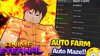 [NEW UPDATE] Anime Eternal Script (NO KEY) | Auto Farm, Auto Raid, Auto Quest &amp; More