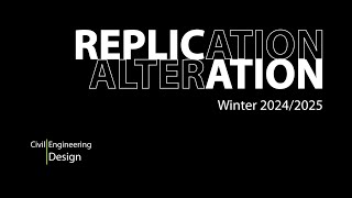 Replication Alteration Winter 2024/2025 | Construction Instructions