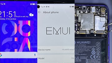 Huawei Nova 5T FRP+HardRest Harmony Test Point Cable Password Forgot full Step