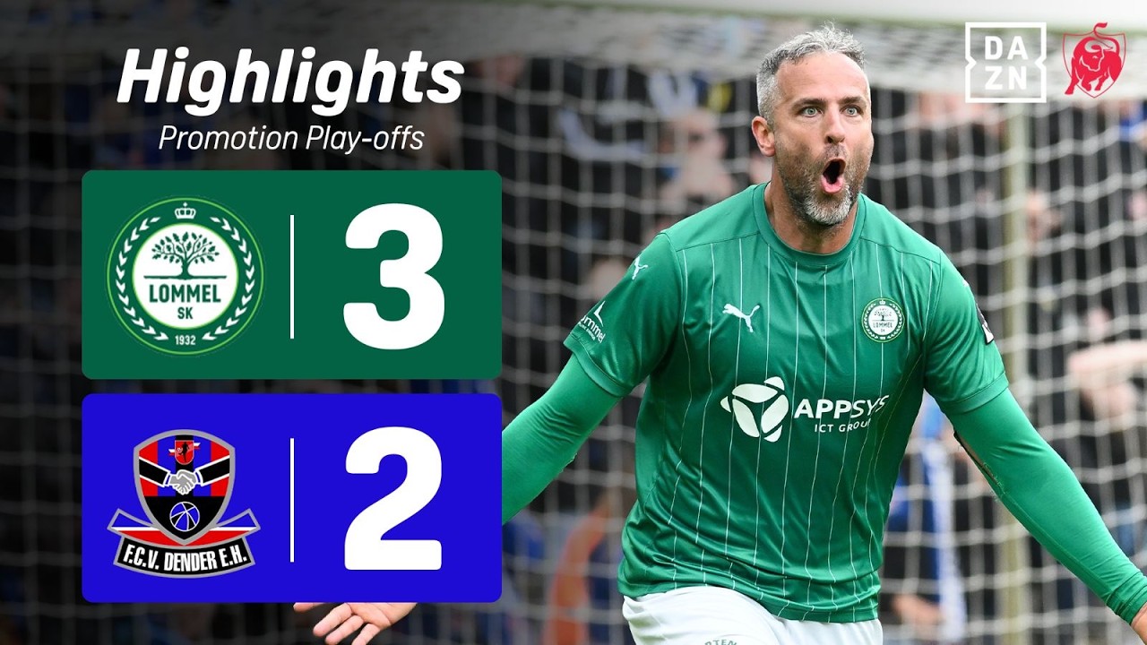 Lommel SK gaat met een voorsprong de terugwedstrijd in! 😱🟢 | Lommel SK - FC Dender