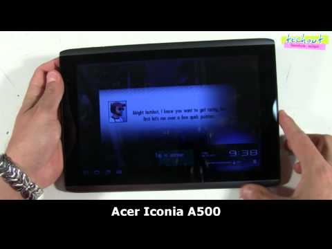 Acer Iconia A500 tablet ελληνικό video review
