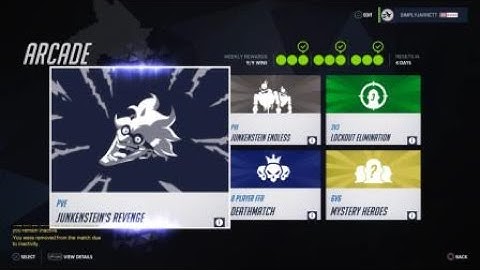 Overwatch: inactivity bug