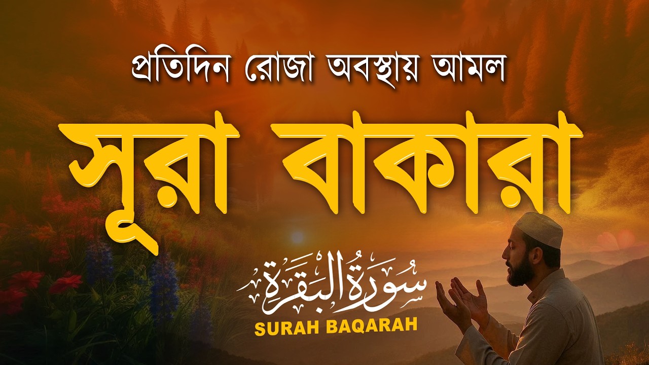 (রমজান মাসের আমল ) সুন্দর সূরা বাকারা | Quran Tilawat Surah Baqarah سورة البقرة  Ahmed Al Shalabi