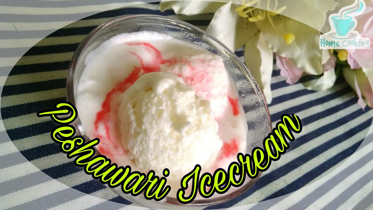 homemade ice cream with condensed milk Karachi's Peshawari Ice cream~Peshawari IceCream Without Machine~Peshawari Icecream Recipe In Urdu