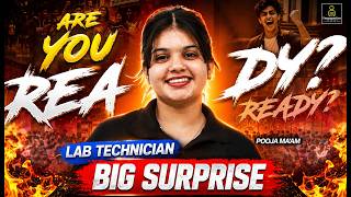 Are You Ready? 🔥 Lab Technician Big Surprise | 50 Test Series for AIIMS CRE 5, SSC, CISF, BSF, JKSSB