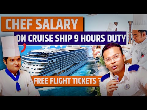 Chef monthly salary on cruise ship 🛳️ || required documents? Free ✈️ tickets || cruserr_vishal ||
