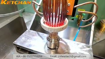 HVAC Heat Exchanger Distributors Copper Tubes Induction Brazing Machine