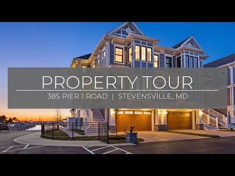 385 Pier 1 Road, Stevensville, MD home video tour