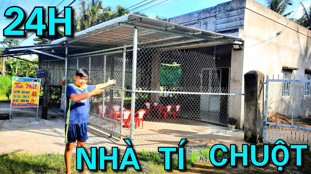 24H Rì Wiu Cấm Trại Sinh Tồn Nhà Tí Chuột