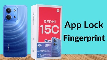 Redmi 15c 5g Fingerprint App Lock Kaise Use Kare | How to Use AppLock Fingerprint in Redmi 15c 5g