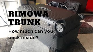 rimowa sports trunk review