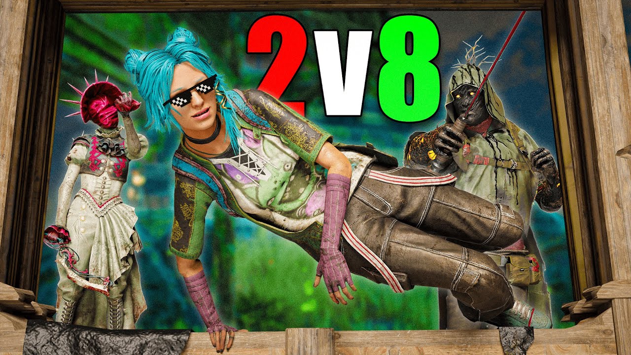 2V8 IS THE MOST FUN IVE HAD IN DEAD BY DAYLIGHT - YouTube