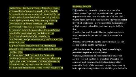 Sexual offences | Of Unnatural offences | Video Book 375-377 | IPC | Indian Penal Code,1860 | #IPC