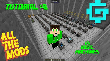 ATM9 GregTech Tutorial #8 | LV Basic Machines