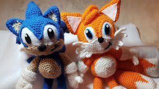 Crochet Sonic the Hedgehog | Crochet Tails From Sonic by Brittany Coriece 23,713 views 3 years ago 1 minute, 57 seconds
