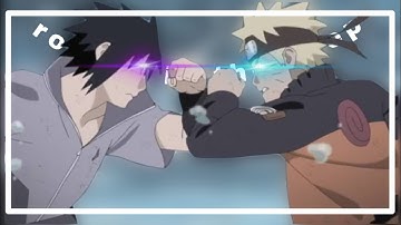 first edit with DaVinci resolve! (naruto vs sasuke)