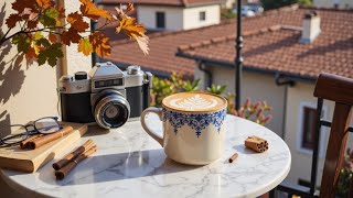 October Jazz Bossa Nova Instrumentals ~ Cozy Autumn Morning Cafe Vibes & Study