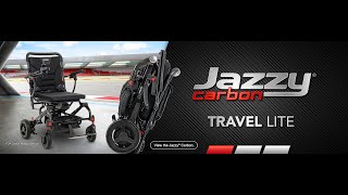 Pride Jazzy Carbon Folding Power Wheelchair