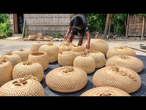 WOW Beautiful Bamboo Light Making Process | Traditional Handmade Craft