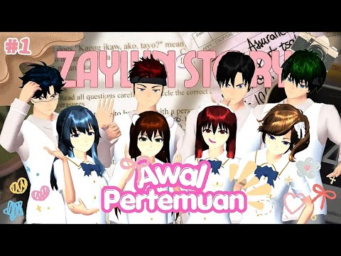 ZayLyn Story's #1 [First meeting] SAKURA SCHOOL SIMULATOR