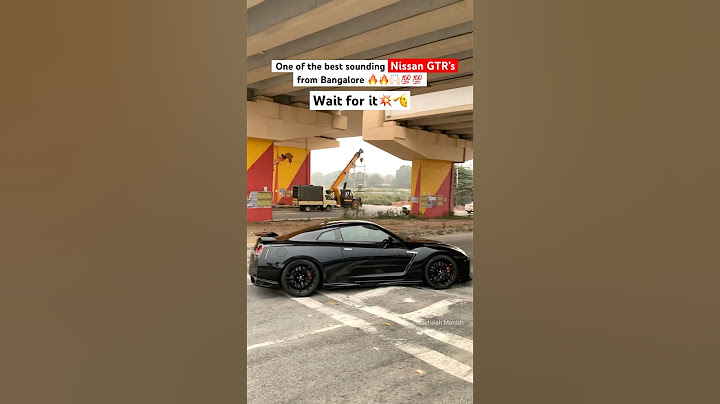Best sounding Nissan GTR💥🔥🔥#nissangtr #supercarinindia #jdm #youtube #shorts #india #loudexhaust