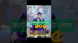 মেসির ক্যারিয়ারে মোট গোল ৯০৫ #fypシ #football #messi #goals