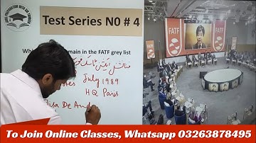 Past Papers Tests #04 Solved | FPSC PPSC SPSC CSS PMS NTS OTS PCS KPPSC and MCQs Preparation