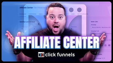 ClickFunnels Affiliate Center: Build & Manage Your Own Affiliate Program!