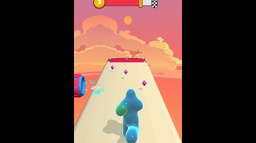 BLOB RUNNER 3D GAME all levels mobile gameplay walkthrough android, ios level 3