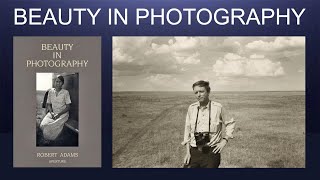 Robert Adams - Finding form within chaos Robert Adams - Finding form within chaos