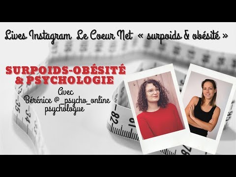 Vidéo: Psychologie Du Surpoids