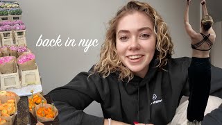life back in nyc, hosting breakfast, & a case of the January blues