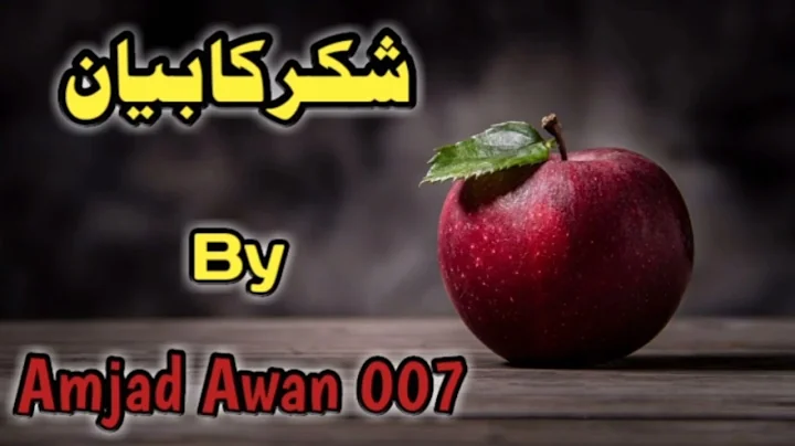 SHUKAR KA BAYAN BY ||AMJAD AWAN 007||