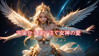 【女神asmr】宇宙から降り注ぐ女神の愛Love of the Goddess pouring down from the Universe＃開運＃奇跡＃祝福＃dream＃幸運＃Goddess#瞑想