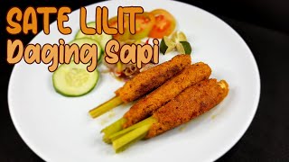 Resep Sate Lilit Daging Sapi Menu Lebaran Hari Raya Idul Adha,