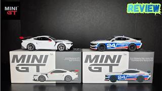 Mini GT - Ford Mustang GTD Spirit of America & Dark Horse Racing School - REVIEW