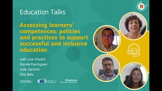 Education Talks: Assessing learners' competences