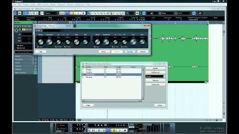 Cubase 5 503: Working with Cubase 5 - Level 3 - 4. Offline Processing